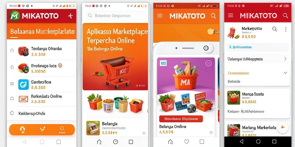 Tampilan antarmuka MIKATOTO yang modern dan user-friendly.